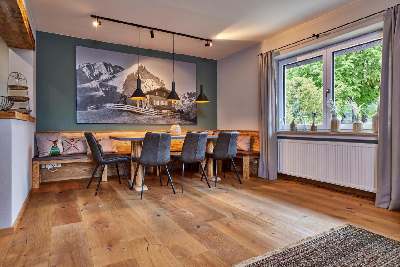 Ferienwohnung Reintal Mit Sauna Fuer 2-6 Personen 110 Qm 가르미슈파르텐키르헨 외부 사진